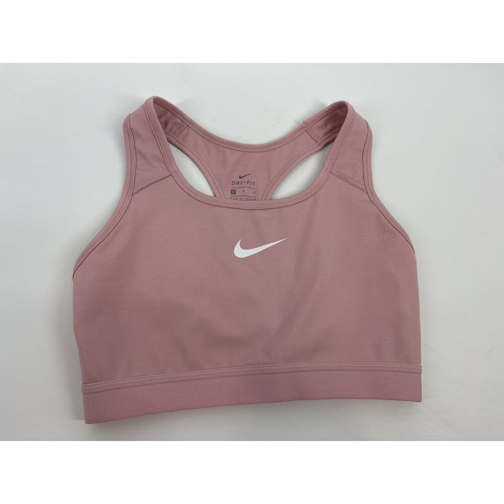 Nike Dri-FIT Pink Sports Bra | Racerback Athletic Workout Gym Activewear